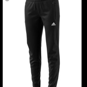 Adidas track pants all black